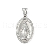 304 Stainless Steel Pendants STAS-F310-17P-1