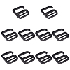 Zinc Alloy Slider Buckles FIND-WH0002-85B-1