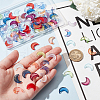 AHADERMAKER 120Pcs 12 Colors Glass Pendants GLAA-GA0001-99-3