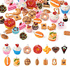 Cheriswelry 44Pcs 22 Style Resin Pendants RESI-CW0001-09-2
