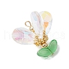 Glass Pendants PALLOY-MZ00744-02-3
