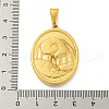 Ion Plating(IP) 304 Stainless Steel Pendants STAS-R231-18G-10-3