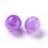 Acrylic Imitation Jade Beads MACR-E025-25F-8mm-2