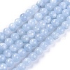 Natural Jade Beads Strands G-L500-01-6mm-1