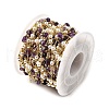 Handmade Natural Amethyst Nuggest Beaded Chains CHC-F020-06G-02-3