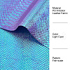 Fish-scale Pattern Laser PU Imitation Leather Fabric FIND-WH0110-262B-5