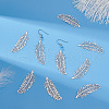 Unicraftale 50Pcs 201 Stainless Steel Filigree Pendants STAS-UN0058-06-2