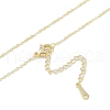 Brass Cable Chain Necklaces NJEW-U008-06G-2