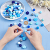 DICOSMETIC Food Grade Eco-Friendly Silicone Focal Beads SIL-DC0001-28-3