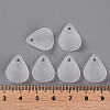 Transparent Frosted Acrylic Pendants MACR-S371-09A-701-4