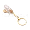 8Pcs Iron Alloy Glass Enamel Keychains KEYC-JKC01153-5