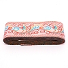 Embroidery Polyester Ribbons OCOR-WH0033-36-1