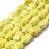 Handmade Porcelain Beads Strands PORC-I028-01H-1