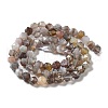 Natural Botswana Agate Beads Strands G-NH0002-C01-01-3