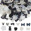 SOFPLATE 11 Styles Transparent & Opaque Resin Cabochons RESI-SP0001-06-1