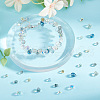  210Pcs 14 Colors Electroplate Transparent Glass Beads EGLA-PH0001-50-5