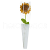 Woolen Yarn Artificial Flower AJEW-WH0314-592-1
