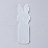 Silicone Bunny Bookmark Molds X-DIY-P001-04A-1