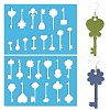 Acrylic Earring Handwork Template DIY-WH0359-086-1
