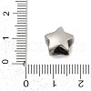 304 Stainless Steel European Beads STAS-G350-08P-3