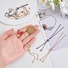 GOMAKERER 8Pcs 4 Colors Brass Pave Rhinestone Box Chain Slider Bracelet Making KK-GO0001-96-3