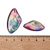 4Pcs Transparent Epoxy Resin Butterfly Wings Pendants RESI-C057-01A-3