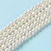 Natural Cultured Freshwater Pearl Beads Strands PEAR-E018-56-2