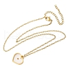 304 Stainless Steel Mustard Seed Faith Pendant Necklaces NJEW-Z063-04G-02-2