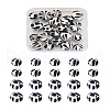 20Pcs 2 Colors Silicone Beads SIL-TA0001-07A-13