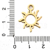 304 Stainless Steel Pendants STAS-M117-01A-G-3