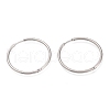 304 Stainless Steel Huggie Hoop Earrings EJEW-L256-02G-P-1