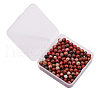 200Pcs Natural Red Jasper Bead G-CJ0001-59-7