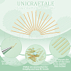 Unicraftale 200Pcs 304 Stainless Steel Flat Head Pins STAS-UN0058-92A-G-4
