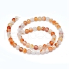 Natural Agate Beads Strands G-D0005-19-6mm-2