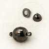 Brass Magnetic Clasps X-PALLOY-MC043-2B-2