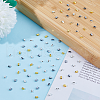 DICOSMETIC 300Pcs 3 Colors Electroplated Non-magnetic Synthetic Hematite Bead G-DC0001-44-5