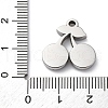 304 Stainless Steel Pendants STAS-S163-27P-3