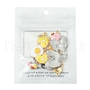 12pcs 6 styles Alloy Enamel Pendants FIND-FS0002-38-6