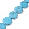 Synthetic Turquoise Beads Strands G-P469-06-1