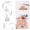SUNNYCLUE 100Pcs 304 Stainless Steel French Earring Hooks STAS-SC0004-64-2