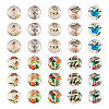  50Pcs 10 Colors Glass Cabochons GLAA-TA0001-74-2