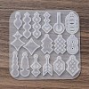Pendant Silicone Molds AJEW-S041-03B-4