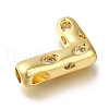 Brass with Cubic Zirconia Pendant KK-Q818-03L-G-2