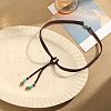 Heart Alloy Pendant Necklaces FS-WG7C682-01-1