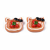 Opaque Epoxy Resin Cabochons CRES-S358-54-2