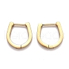 304 Stainless Steel Huggie Hoop Earrings STAS-J033-14A-G-2