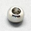 Alloy European Beads MPDL-R043-12-2
