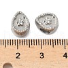 304 Stainless Steel European Beads STAS-D307-03B-P-3