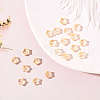 20Pcs Spray Painted Glass Beads GLAA-YW0001-15-5