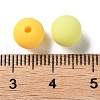 Rubberized Style Imitated Silicone Acrylic Beads X1-MACR-D029-01G-3